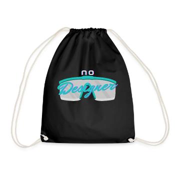 Pas de concepteur - Sac de sport léger - noir - Devant