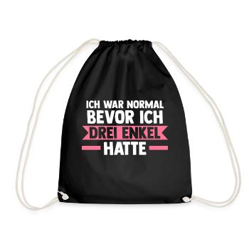 Großmutter Großmama Omi Oma - Turnbeutel - Schwarz - Vorne
