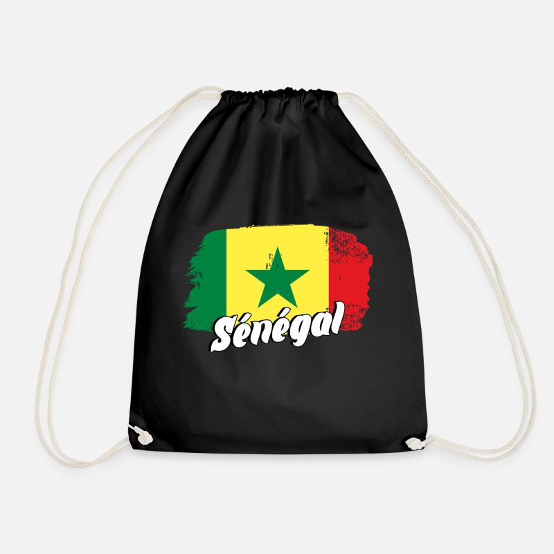 Sénégal - Sac de sport léger - noir