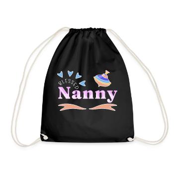 Nanny Babysitter Childminder - Drawstring Bag - black - Front