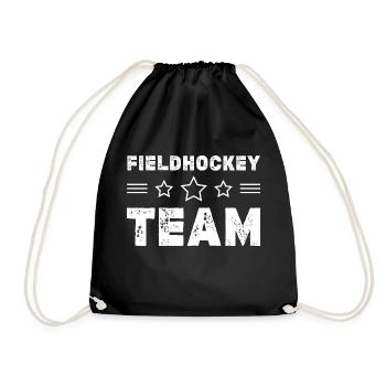 Équipe de hockey sur gazon - Sac de sport léger - noir - Devant