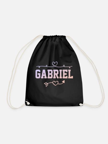 Gabriel - Turnbeutel - Schwarz