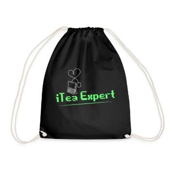 iTea Expert Software Coding - Turnbeutel - Schwarz - Vorne
