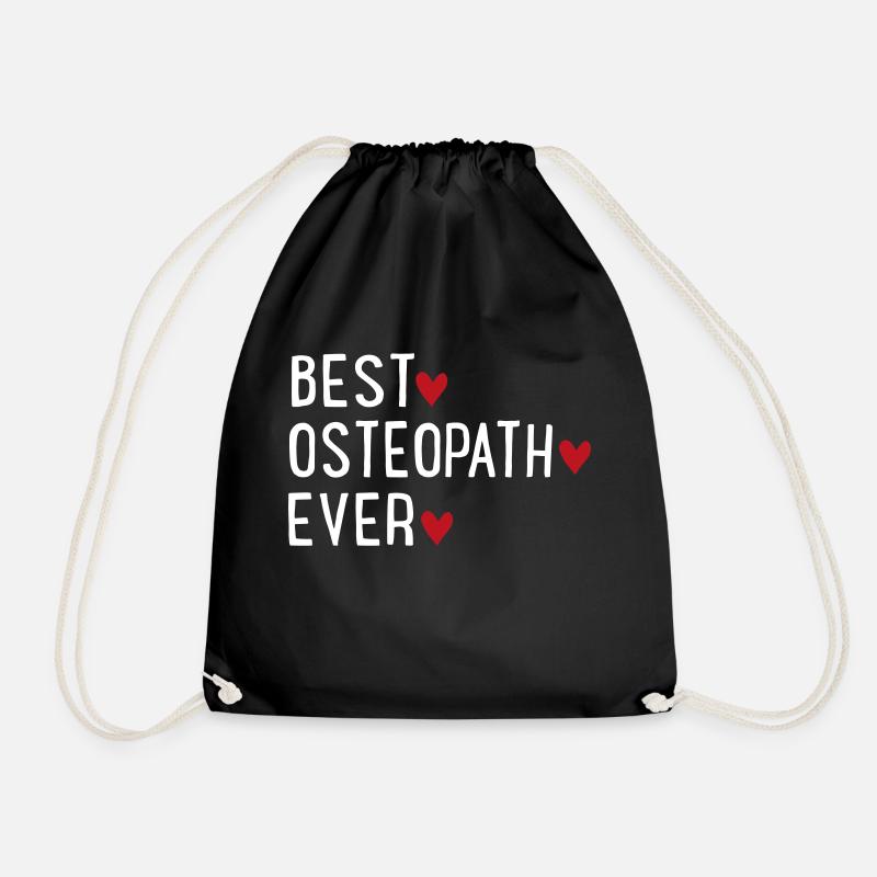 Osteopath - Turnbeutel - Schwarz