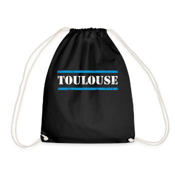 Toulouse - Turnbeutel - Schwarz - Vorne