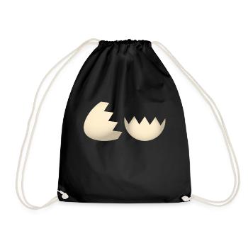 Coquille - Sac de sport léger - noir - Devant