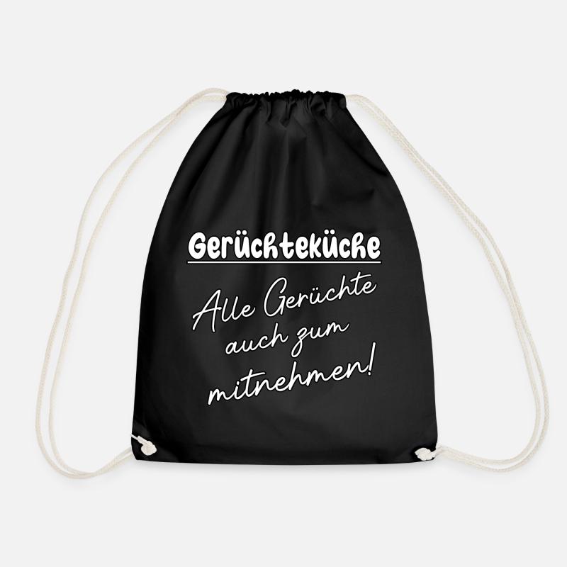 Gerüchteküche - Turnbeutel - Schwarz