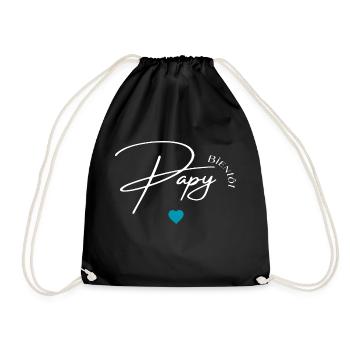 Bientôt papy - Sac de sport léger - noir - Devant