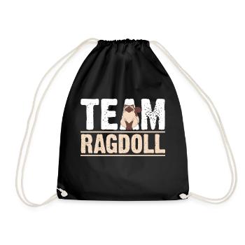 Ragdoll Cat Cat - Sac de sport léger - noir - Devant