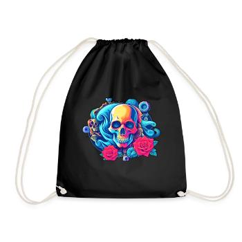 Skulls 'n' Roses - Hypnoeyes - Sac de sport léger - noir - Devant