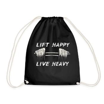 GYM TSHIRT - Sac de sport léger - noir - Devant