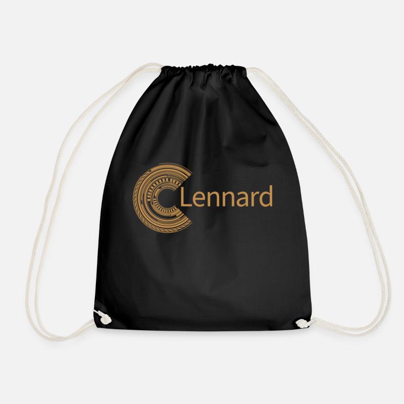 Für Lennard - Turnbeutel - Schwarz