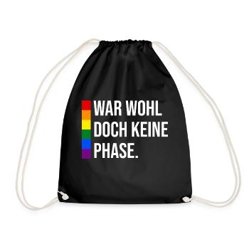 Kaffee Schullehrer Lehrer - Turnbeutel - Schwarz - Vorne