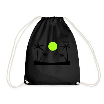 Plage - Sac de sport léger - noir - Devant