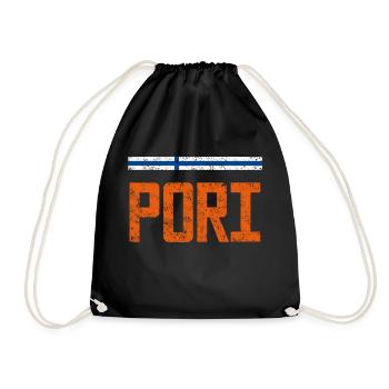 Pori - Sac de sport léger - noir - Devant