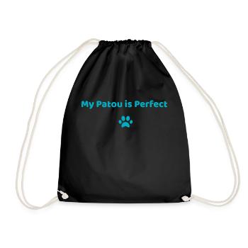 My Patou is Perfect - Sac de sport léger - noir - Devant