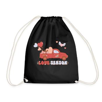 Camionnette Love Season - Sac de sport léger - noir - Devant