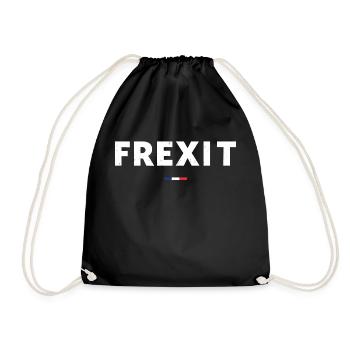 Frexit - Sac de sport léger - noir - Devant
