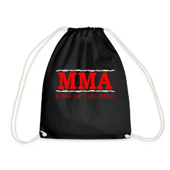 MMA - Turnbeutel - Schwarz - Vorne