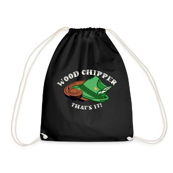 Lumberjack - Drawstring Bag - black - Front