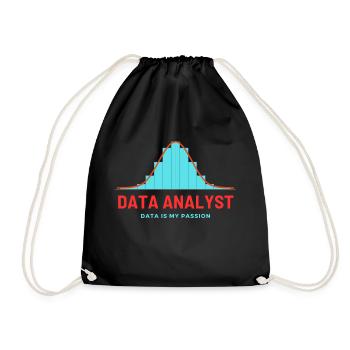 Data Analyst Power BI Query SQL API Engineer AI - Sac de sport léger - noir - Devant