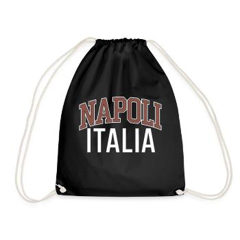 Napoli - Italia - Sac de sport léger - noir - Devant