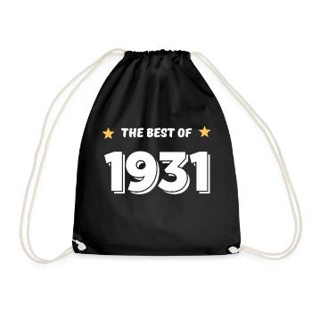 Das Beste von 1931 - Turnbeutel - Schwarz - Vorne