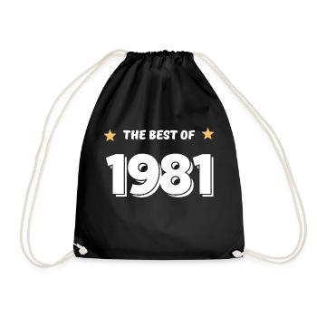 Best of 1981 - Sac de sport léger - noir - Devant