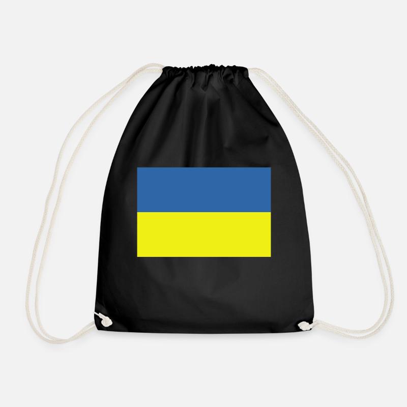 Ukraine - Turnbeutel - Schwarz