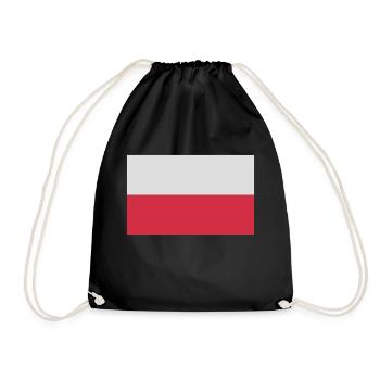 polen - Drawstring Bag - black - Front