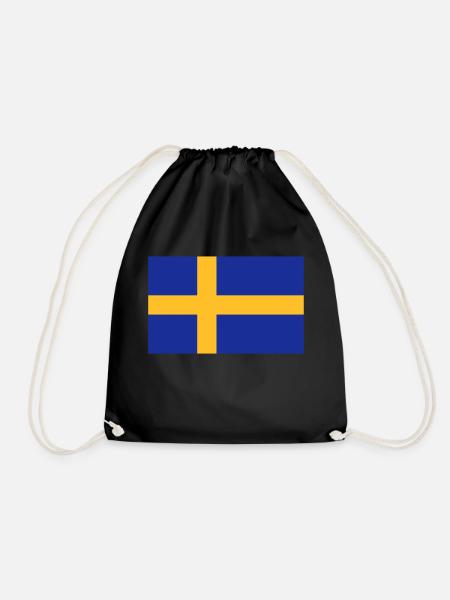 SCHWEDEN - Turnbeutel - Schwarz