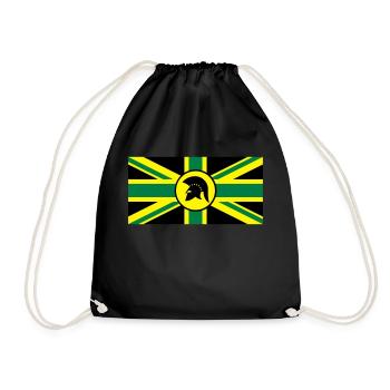 Skinhead Reggae UK - Turnbeutel - Schwarz - Vorne