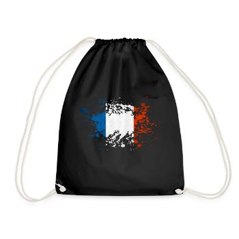 france eclaboussure - Sac de sport léger - noir - Devant