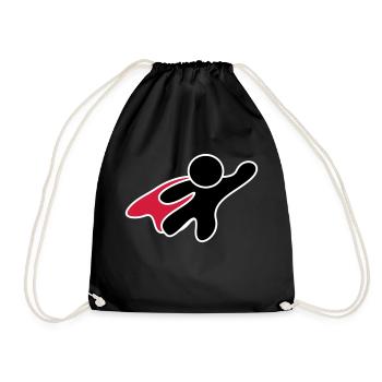 Superhero - Sac de sport léger - noir - Devant