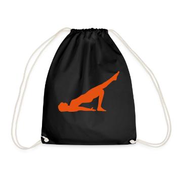 2541614 15809713 yoga - Sac de sport léger - noir - Devant