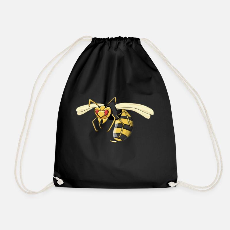 guêpe - Sac de sport léger - noir