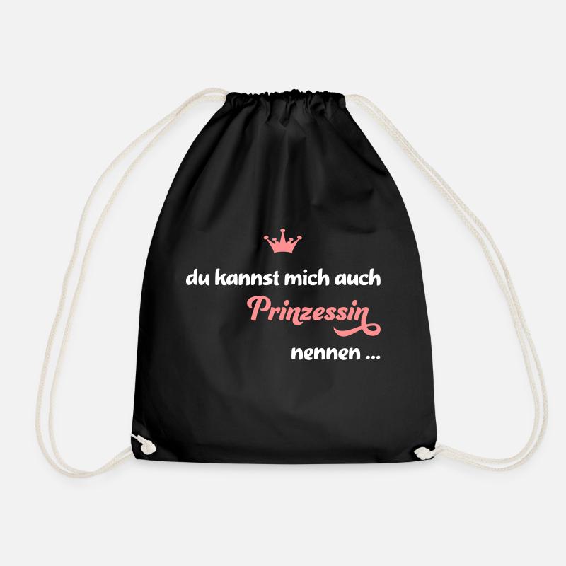 Karneval - Turnbeutel - Schwarz