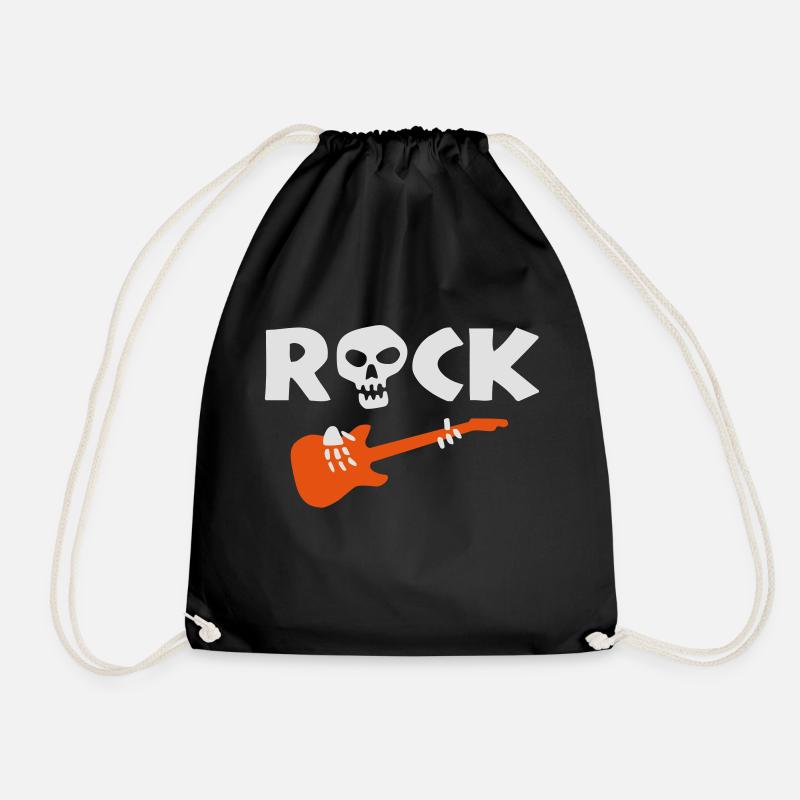 rock_skeleton_2c - Sac de sport léger - noir