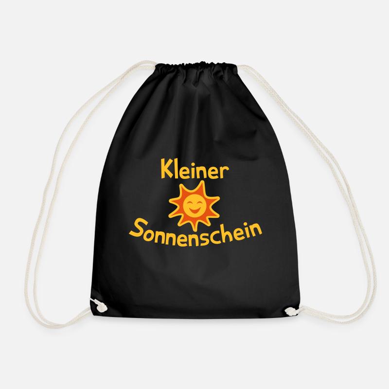 Kleiner Sonnenschein - Turnbeutel - Schwarz