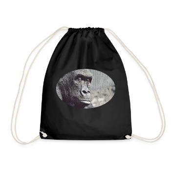 Gorilla - Sac de sport léger - noir - Devant