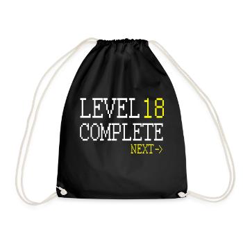 Niveau 18 Complet Suivant - Sac de sport léger - noir - Devant