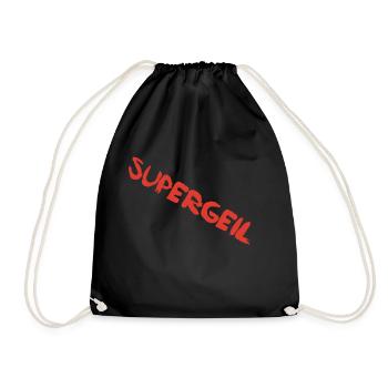 C’est super cool - Sac de sport léger - noir - Devant