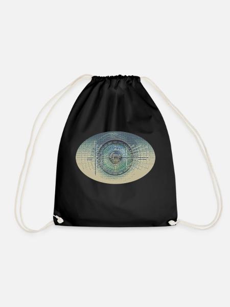 œil - Sac de sport léger - noir