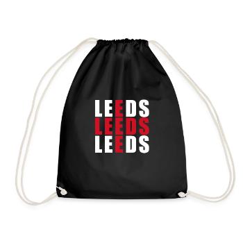 LEEDS - Sac de sport léger - noir - Devant