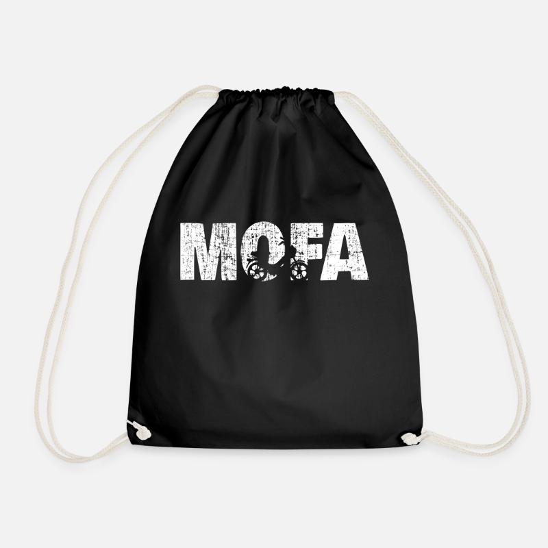 mofa shirt - Turnbeutel - Schwarz