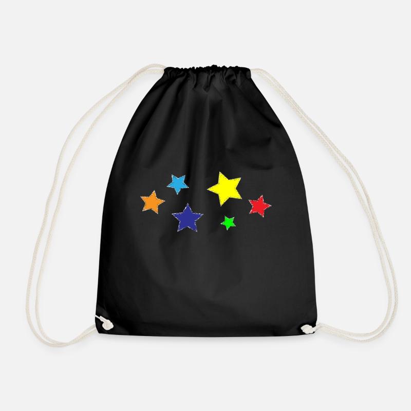 Les étoiles - Sac de sport léger - noir