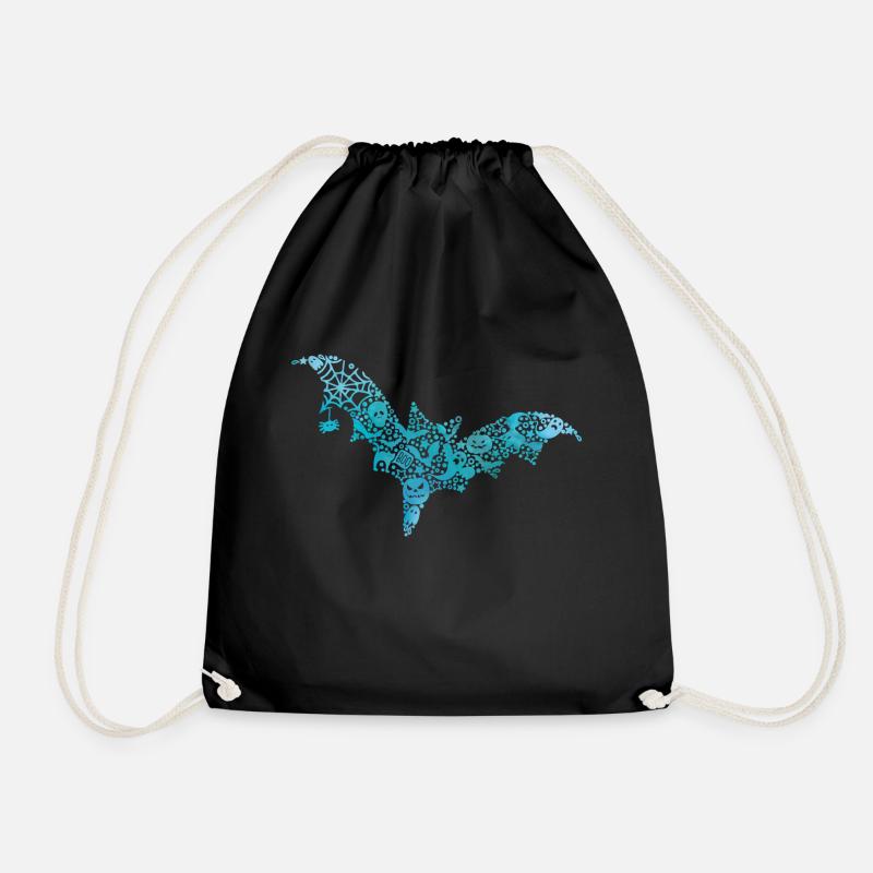 chauve souris - Sac de sport léger - noir