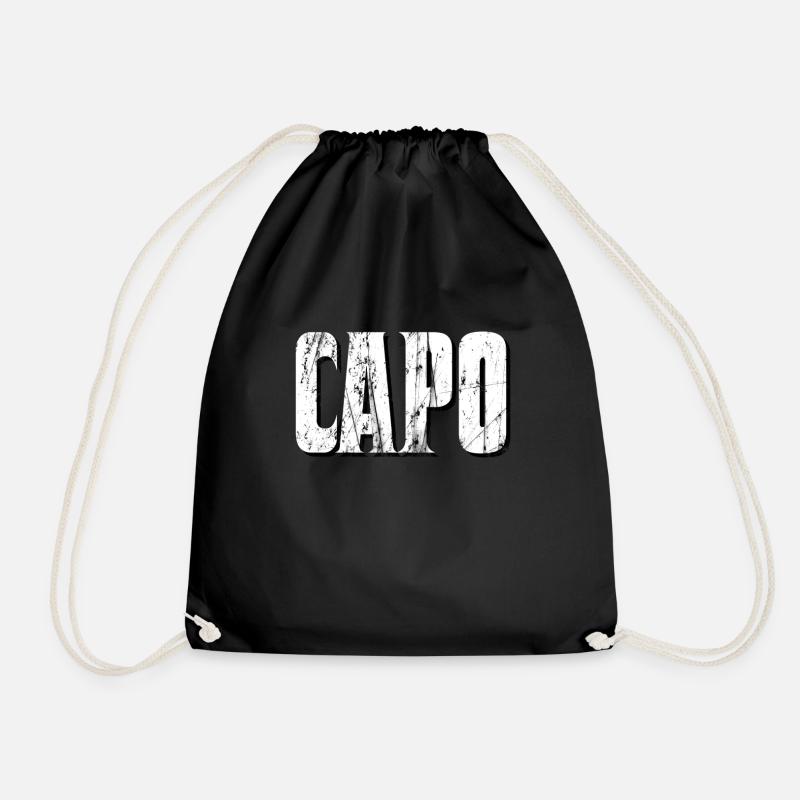 capo - Turnbeutel - Schwarz