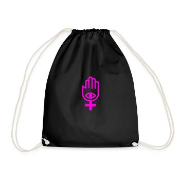 Mouvement pour la foi des femmes - Sac de sport léger - noir - Devant