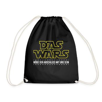 The Wars School Leaving Certificate - Drawstring Bag - black - Front